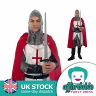 Adult St Georges Knight Costume