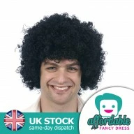 Wig Afro Black