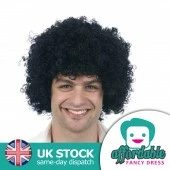 Wig Afro Black