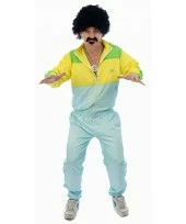 Adult Shell Suit Blue/Green